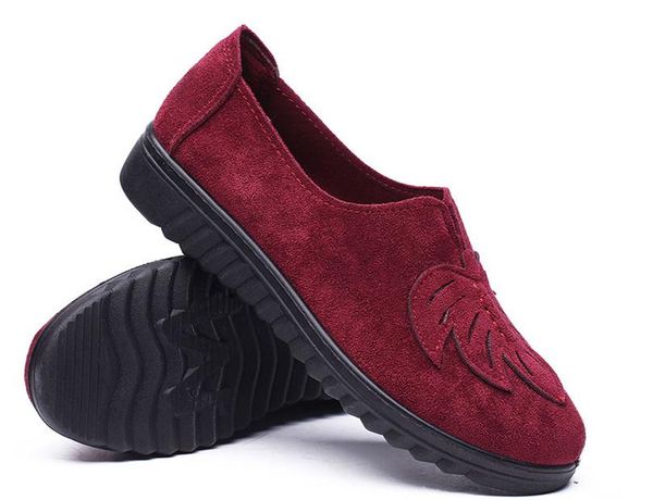 2019 women's shoes in spring and autumn with new style flat bottom round head mother cloth shoes@683, Black
2019 women's shoes in spring and autumn with new style flat bottom round head mother cloth shoes@683, Black