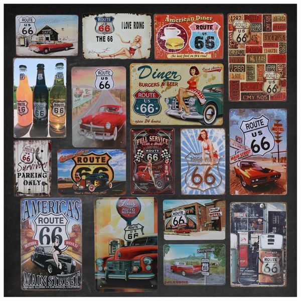 30x20cm metal signs us route 66 vintage tin sign tintin bar pub up metal plate poster wall decor signs painting service retro stickers
30x20cm metal signs us route 66 vintage tin sign tintin bar pub up metal plate poster wall decor signs painting service retro stickers