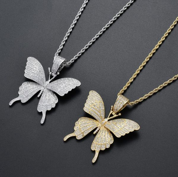 hip hop butterfly diamonds pendant necklaces for men women religion christianity luxury necklace jewelry gold plated copper zircons twist ch, Silver
hip hop butterfly diamonds pendant necklaces for men women religion christianity luxury necklace jewelry gold plated copper zircons twist ch, Silver