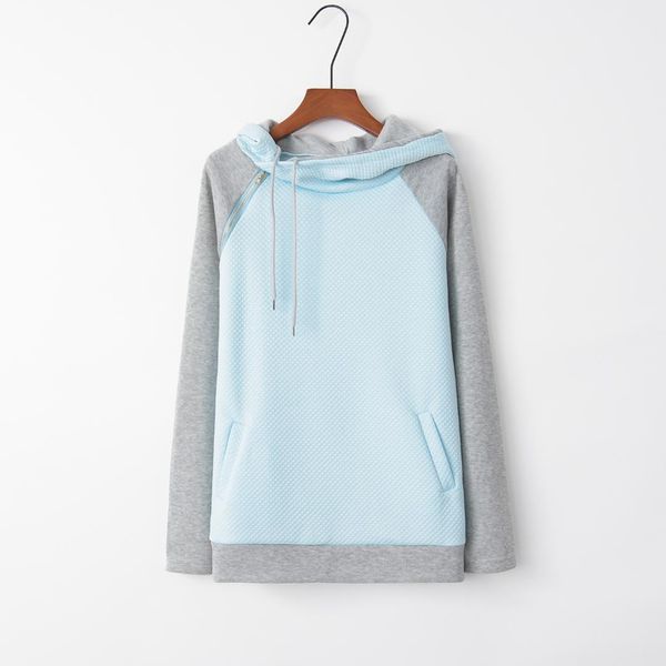 2018 autumn women solid color sweatshirts zipper casual long sleeve ladies hooded winter women sweatshirts, Black
2018 autumn women solid color sweatshirts zipper casual long sleeve ladies hooded winter women sweatshirts, Black