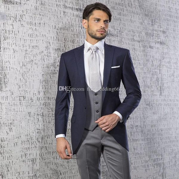 navy blue tuxedos groom wedding men suits mens wedding suits tuxedo costumes de smoking pour hommes men(jacket+pants+tie+vest) 051, Black;gray
navy blue tuxedos groom wedding men suits mens wedding suits tuxedo costumes de smoking pour hommes men(jacket+pants+tie+vest) 051, Black;gray