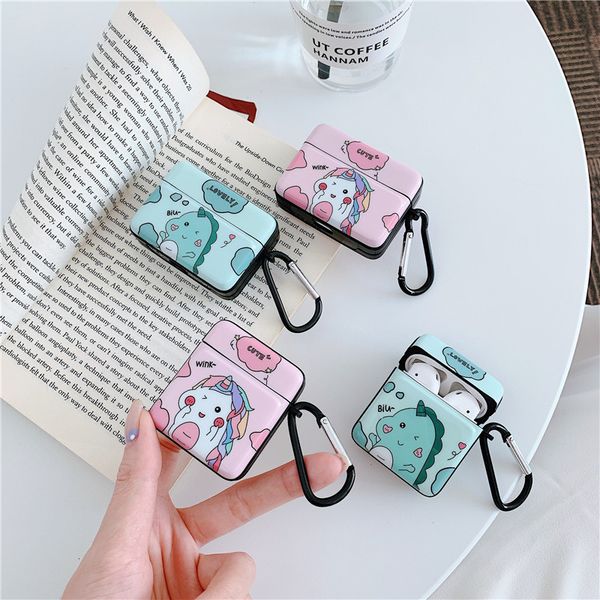 imd couple lovely green dinosaur cute pink unicorn bluetooth wireless headset cover for apple airpods 1 2 charging case
imd couple lovely green dinosaur cute pink unicorn bluetooth wireless headset cover for apple airpods 1 2 charging case