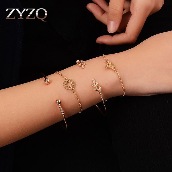 zyzq trendy four pcs wrist bracelets golden color plated personality birthday gift present for women wholesale lots&bulk jewel, Black
zyzq trendy four pcs wrist bracelets golden color plated personality birthday gift present for women wholesale lots&bulk jewel, Black