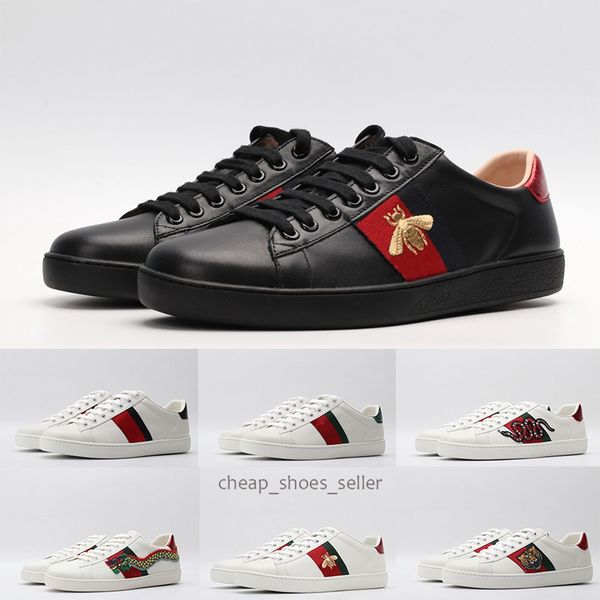 new vintage men shoes fashion luxury ace sneakers bee snake tiger star embroidery leather athletic shoes black white red platform sneakers
new vintage men shoes fashion luxury ace sneakers bee snake tiger star embroidery leather athletic shoes black white red platform sneakers