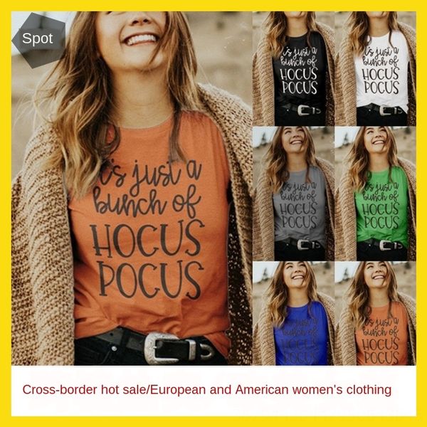 it's just a bunch of hocus pocus letter short-sleeved it's just a bunch of hocus t-shirt pocus letter short-sleeved t-shirt, White
it's just a bunch of hocus pocus letter short-sleeved it's just a bunch of hocus t-shirt pocus letter short-sleeved t-shirt, White