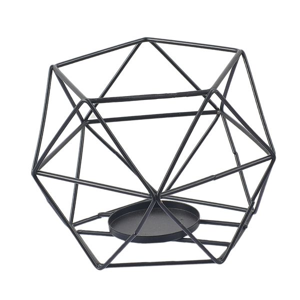 3d geometric candle holder votive candle tealight holder wedding table decoration