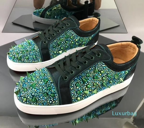 mens designer shoes designer sneakers low cut spikes flats shoes red bottom for mens leather sneakers party loafers shoes, Black
mens designer shoes designer sneakers low cut spikes flats shoes red bottom for mens leather sneakers party loafers shoes, Black
