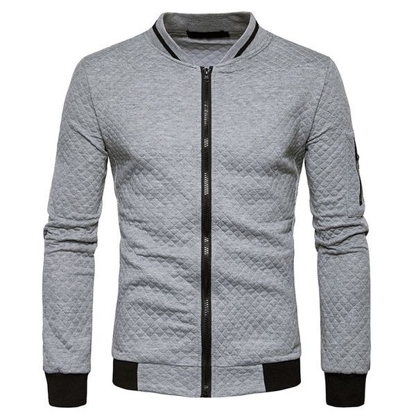 men's jackets veste homme bomber fit argyle zipper jacket casual 2021 autumn trend white fashion clothes, Black;brown
men's jackets veste homme bomber fit argyle zipper jacket casual 2021 autumn trend white fashion clothes, Black;brown