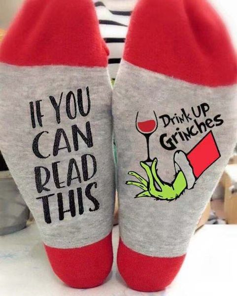 if you can read this letters socks men women christmas luxury designer cartoon letter sock cotton casual red sock couple love gift eur 36-44, Black
if you can read this letters socks men women christmas luxury designer cartoon letter sock cotton casual red sock couple love gift eur 36-44, Black
