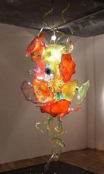 unique design orange color lotus leaf plate lamps handmade murano glass chandelier lightings led light for new house
unique design orange color lotus leaf plate lamps handmade murano glass chandelier lightings led light for new house