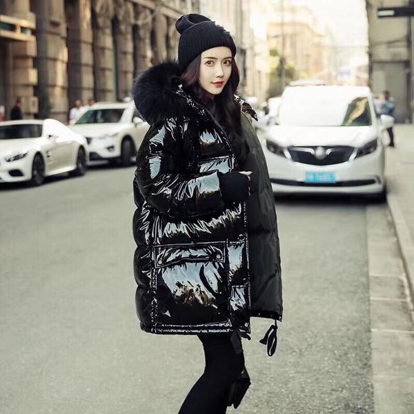 womens jackets fake fur collar hooded long jacket 2019 winter ladies' loose coats outwear, Black
womens jackets fake fur collar hooded long jacket 2019 winter ladies' loose coats outwear, Black