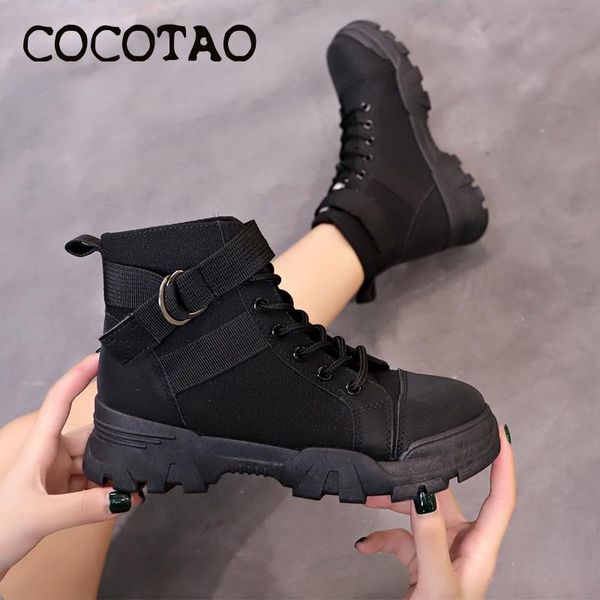 boots women 2020 winter new british style thick bottom short boots tide ins autumn and winter high-canvas shoes women, Black
boots women 2020 winter new british style thick bottom short boots tide ins autumn and winter high-canvas shoes women, Black