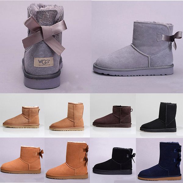 2020 designer australia boots for women classic ankle short bow fur boot snow winter triple black chestnut navy blue fashion women shoes
2020 designer australia boots for women classic ankle short bow fur boot snow winter triple black chestnut navy blue fashion women shoes
