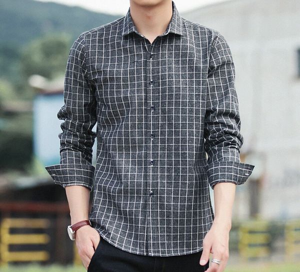 outdoor shirts men 2018 autumn men's cotton long-sleeved shirt striped slim shirt men's casual shirt, Gray;blue
outdoor shirts men 2018 autumn men's cotton long-sleeved shirt striped slim shirt men's casual shirt, Gray;blue