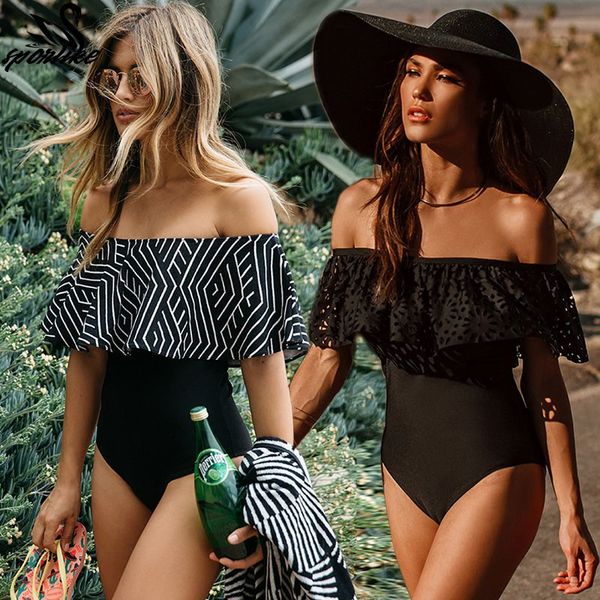 2018 new off the shoulder solid swimwear women one piece swimsuit female bathing suit ruffle monokini swim wear xl
2018 new off the shoulder solid swimwear women one piece swimsuit female bathing suit ruffle monokini swim wear xl