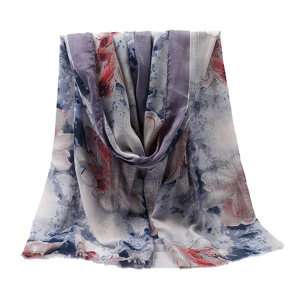 new women long fashion winter plaid scarf printed winter scarves floral hijab scarf muslim scarves trubans warps, Blue;gray
new women long fashion winter plaid scarf printed winter scarves floral hijab scarf muslim scarves trubans warps, Blue;gray