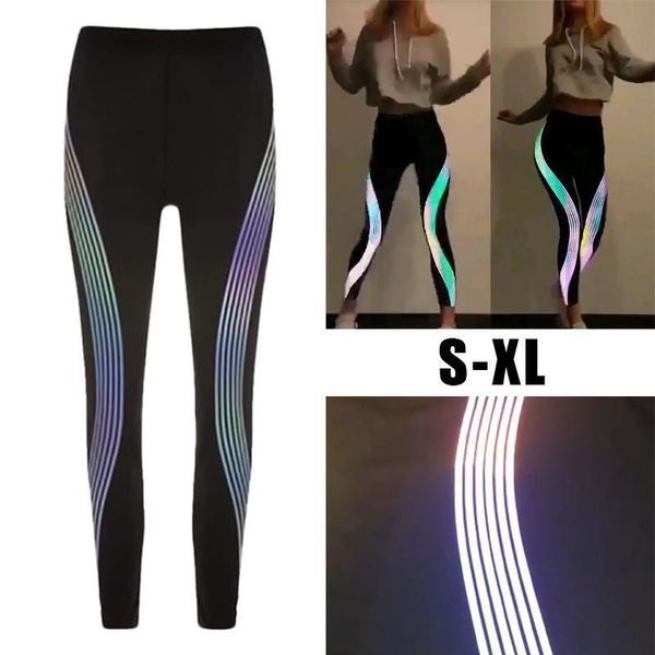 gym pants rainbow reflective yoga glow in the dark leggings fitness s/m/l/ comfortable soft new 2019, Black
gym pants rainbow reflective yoga glow in the dark leggings fitness s/m/l/ comfortable soft new 2019, Black