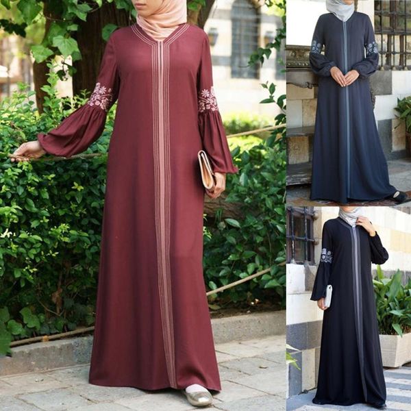women muslim dress kaftan arab jilbab abaya islamic lace stitching maxi dress summer casual o-neck muslim women dresses, Red
women muslim dress kaftan arab jilbab abaya islamic lace stitching maxi dress summer casual o-neck muslim women dresses, Red