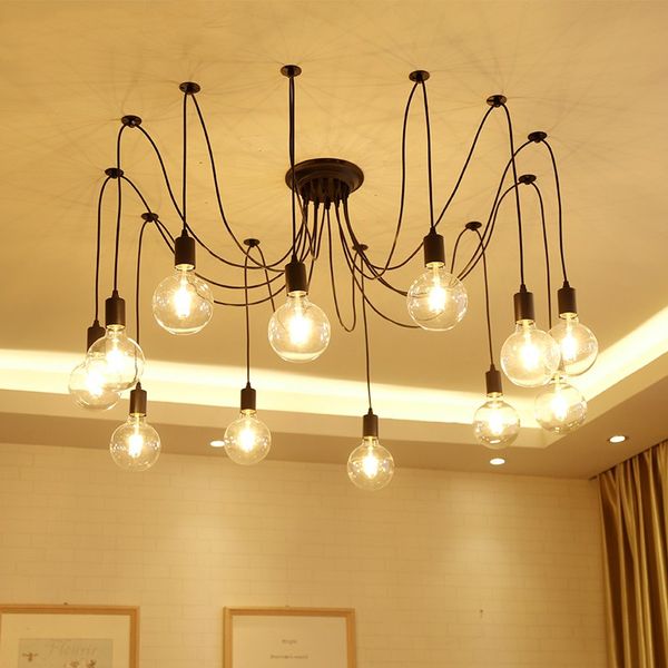 nordic black люстра освещение black spider hanglamp гостиная столовая кухня фиксатору diy подвесной светильник лампы nordic
nordic black люстра освещение black spider hanglamp гостиная столовая кухня фиксатору diy подвесной светильник лампы nordic