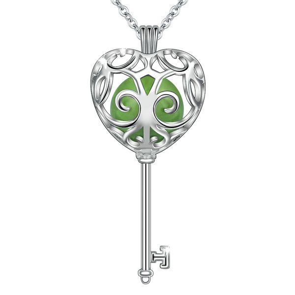 eudora 20mm copper colorful harmony bola ball key locket pendant key necklace for pregnant women mother newborn gift k346n18, Silver
eudora 20mm copper colorful harmony bola ball key locket pendant key necklace for pregnant women mother newborn gift k346n18, Silver