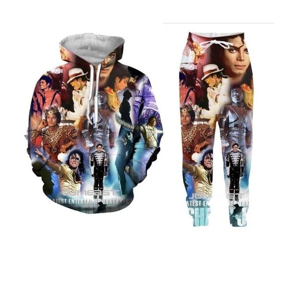 new fashion mens/womens michael jackson funny 3d print casual hoodie+pants a1, Black
new fashion mens/womens michael jackson funny 3d print casual hoodie+pants a1, Black