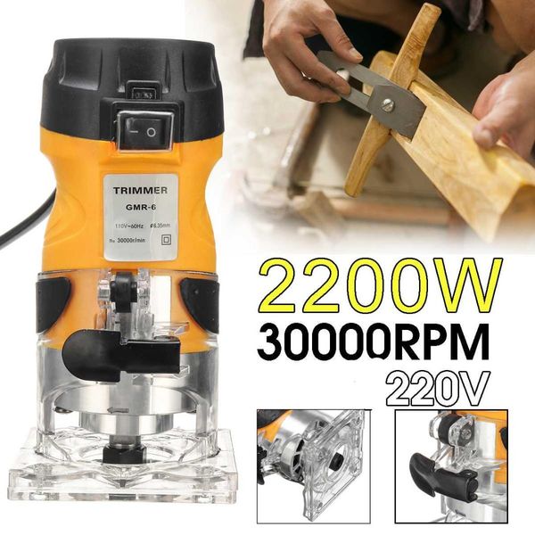 30000rmp 2200w woodworking electric trimmer wood milling engraving slotting trimming machine hand carving machine wood router
30000rmp 2200w woodworking electric trimmer wood milling engraving slotting trimming machine hand carving machine wood router