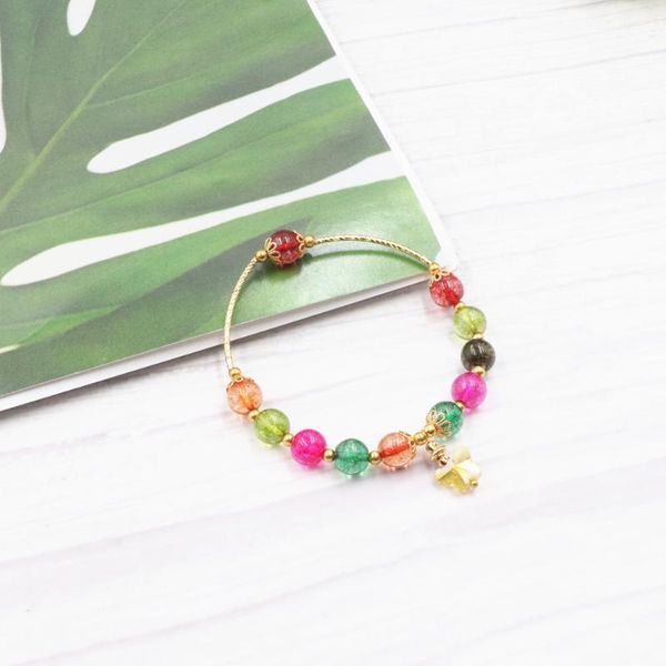 6 colors wrap bracelet for girls women natural stone jades beads bracelets bangle charms yoga wristband gift jewelry 7.5" b325, Golden;silver
6 colors wrap bracelet for girls women natural stone jades beads bracelets bangle charms yoga wristband gift jewelry 7.5" b325, Golden;silver