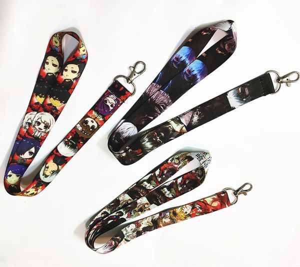 3 styles japanese anime tokyo ghoul keychains lanyard neck key strap for phone keys id card, Silver
3 styles japanese anime tokyo ghoul keychains lanyard neck key strap for phone keys id card, Silver