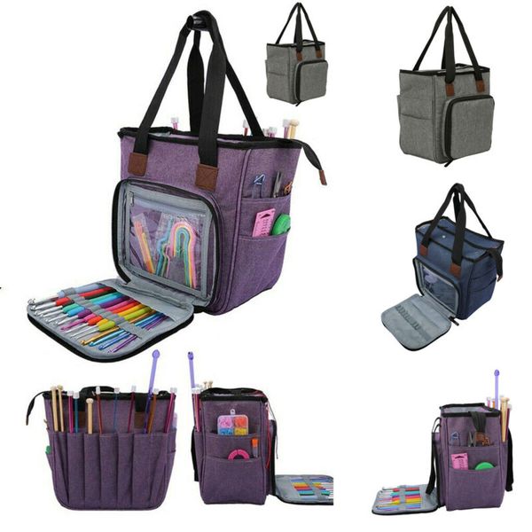 portable oxford cloth yarn storage bag knitting crochet organizer holder case
portable oxford cloth yarn storage bag knitting crochet organizer holder case