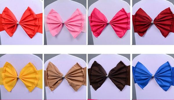 spandex bow tie bands decorative chair sashes accessory banquet seat decoration sashes for wedding stoel versiering
spandex bow tie bands decorative chair sashes accessory banquet seat decoration sashes for wedding stoel versiering