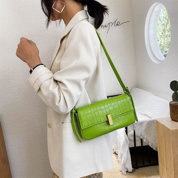 2020 new ladies armpit bag stone pattern solid color square bag fashion casual shoulder handbag women
2020 new ladies armpit bag stone pattern solid color square bag fashion casual shoulder handbag women