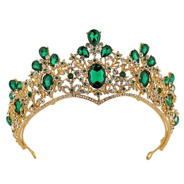gold/green crystal tiaras girls head pieces crowns for pageant birthday party rhinestone shiny diamond princess crowns kids accessories, White;red
gold/green crystal tiaras girls head pieces crowns for pageant birthday party rhinestone shiny diamond princess crowns kids accessories, White;red