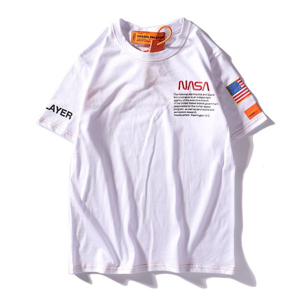 NASA Heron Preston футболка мужская лето с коротким рукавом футболки Emboridered Crewneck повседне
NASA Heron Preston футболка мужская лето с коротким рукавом футболки Emboridered Crewneck повседне