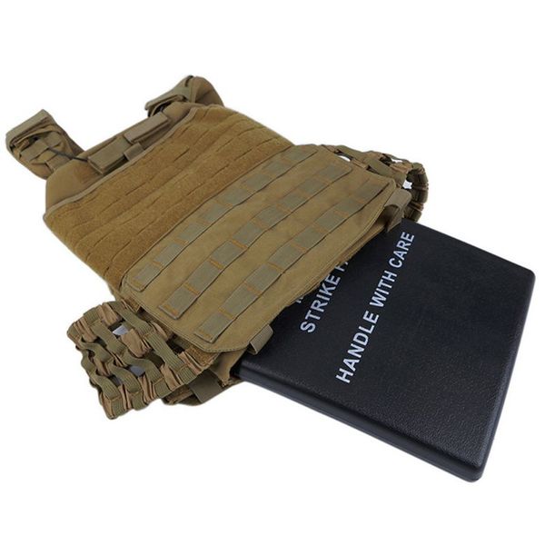 1pcs tactical vest protective pad universal durable pp body plates carrier vests backpack accessories durable chest pad vest, Camo;black
1pcs tactical vest protective pad universal durable pp body plates carrier vests backpack accessories durable chest pad vest, Camo;black
