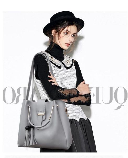 2020 fashion new women's bag korean version of the trend pu bucket handbag ladies three-piece set mother and daughter sets
2020 fashion new women's bag korean version of the trend pu bucket handbag ladies three-piece set mother and daughter sets