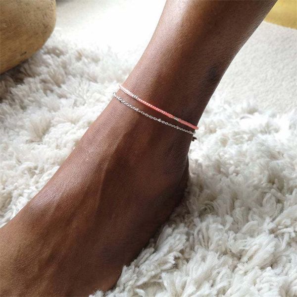 2pcs bohemian adjustable beads chain anklet vintage handmade beads anklet for women jewelry, Red;blue
2pcs bohemian adjustable beads chain anklet vintage handmade beads anklet for women jewelry, Red;blue
