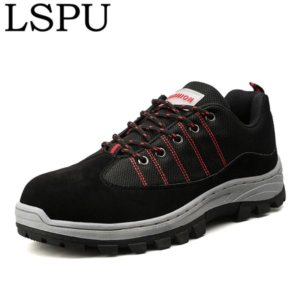 size 40-46 dropshipping indestructible ryder shoes men's teel toe air safety boots puncture-proof work sneakers breathable shoes, Black
size 40-46 dropshipping indestructible ryder shoes men's teel toe air safety boots puncture-proof work sneakers breathable shoes, Black