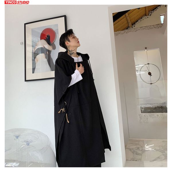 dropshipping 2019 design coats darkness hooded lengthen jacket male solid short sleeve windbreaker, Tan;black
dropshipping 2019 design coats darkness hooded lengthen jacket male solid short sleeve windbreaker, Tan;black