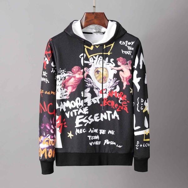 Fashion Cotton Casual Fashion Autumn Designer Luxurys Men's Letter Wolf Animal Print Hoodie Pullover Hoodie Medusa Sweatshirt
Fashion Cotton Casual Fashion Autumn Designer Luxurys Men's Letter Wolf Animal Print Hoodie Pullover Hoodie Medusa Sweatshirt