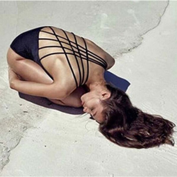 back multi-bandage monokini one piece swimsuit black bathing suit women swimwear solid bodysuit swimming suit trikini, White;black
back multi-bandage monokini one piece swimsuit black bathing suit women swimwear solid bodysuit swimming suit trikini, White;black