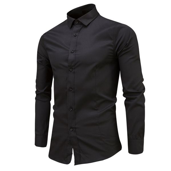 men fashion geometry cotton solid color men shirts 2017 new arrival summer fashion slim fit male blouse shirt long t1, White;black
men fashion geometry cotton solid color men shirts 2017 new arrival summer fashion slim fit male blouse shirt long t1, White;black