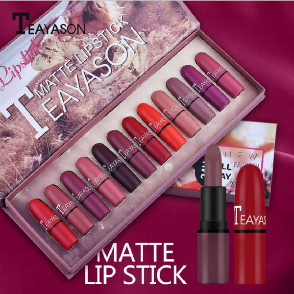 matte lipstick set non-stick cup lipstick moisturizing aunt color 12 color gift box set hallon
matte lipstick set non-stick cup lipstick moisturizing aunt color 12 color gift box set hallon