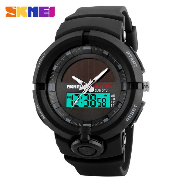 1275 men solar powered watches digital double time sport watch waterproof wristwatches relogio masculino skmei smart clock, Slivery;brown
1275 men solar powered watches digital double time sport watch waterproof wristwatches relogio masculino skmei smart clock, Slivery;brown