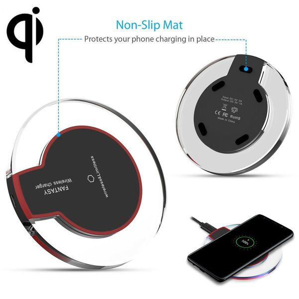 phone ultra-thin universal qi wireless fast charger new ultra-thin crystal clear charge k9 5w charger pad base wireless for mobile phones
phone ultra-thin universal qi wireless fast charger new ultra-thin crystal clear charge k9 5w charger pad base wireless for mobile phones