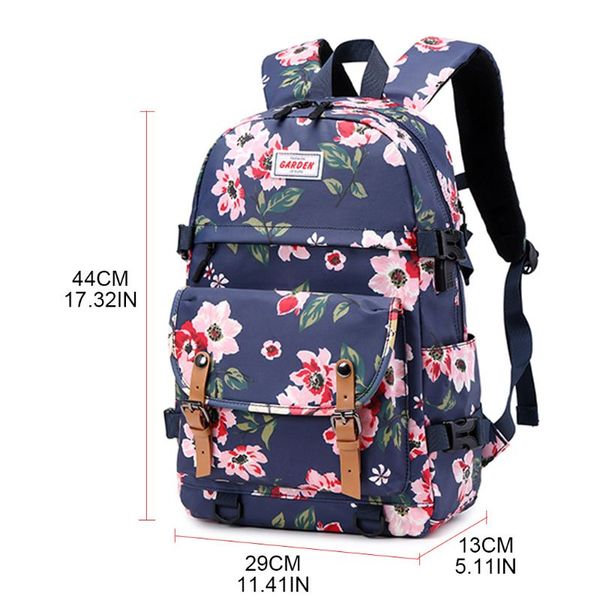 мода цветок печатных рюкзак рюкзак usb порт зарядки колледж школа daypac x7xc
мода цветок печатных рюкзак рюкзак usb порт зарядки колледж школа daypac x7xc