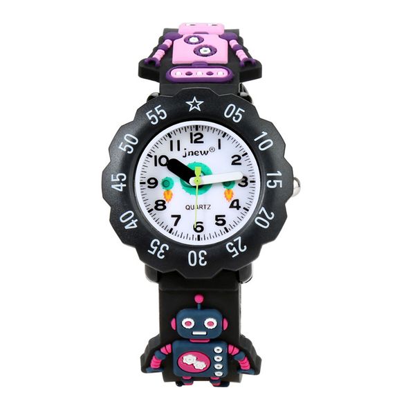 

children's cartoon watches quartz wristwatches jnew fashion brand girl boy silicone jelly personality simple sports wristwatches, Blue