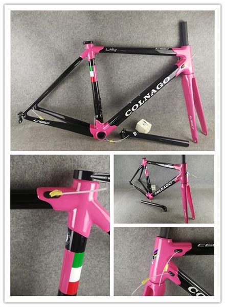 pink design colnago c60 road bike frame size 52/54/56cm full carbon fiber road bike frameset
pink design colnago c60 road bike frame size 52/54/56cm full carbon fiber road bike frameset