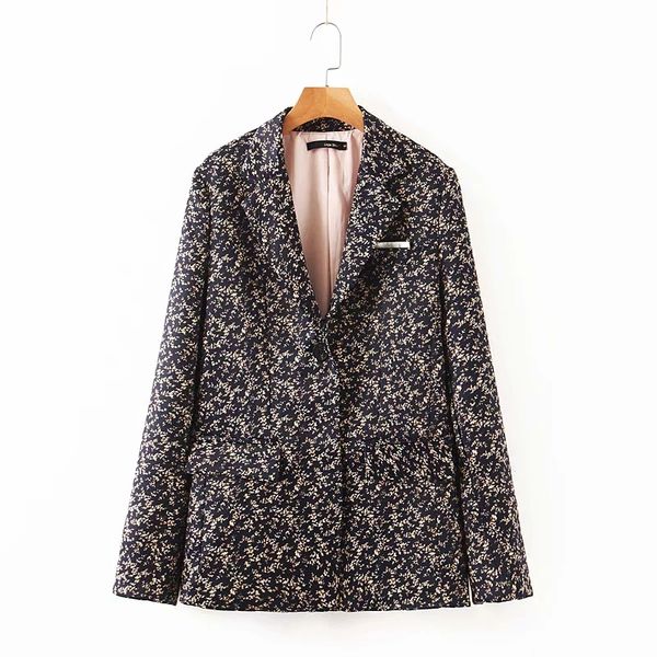 vintage chic boyfriend floral blazer women 2020fashion long sleeve women blazers and jackets lady casual outerwear, White;black
vintage chic boyfriend floral blazer women 2020fashion long sleeve women blazers and jackets lady casual outerwear, White;black