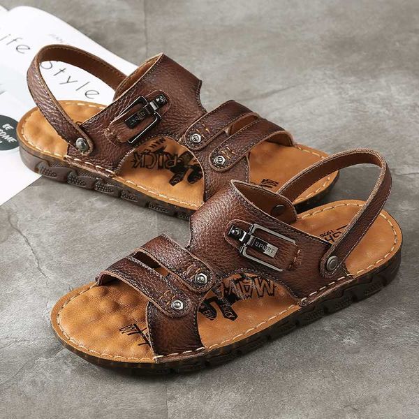 slippers cimim genuine leather comfortable outdoor beach 2021 casual shoes summer fashion sandals men, Black
slippers cimim genuine leather comfortable outdoor beach 2021 casual shoes summer fashion sandals men, Black