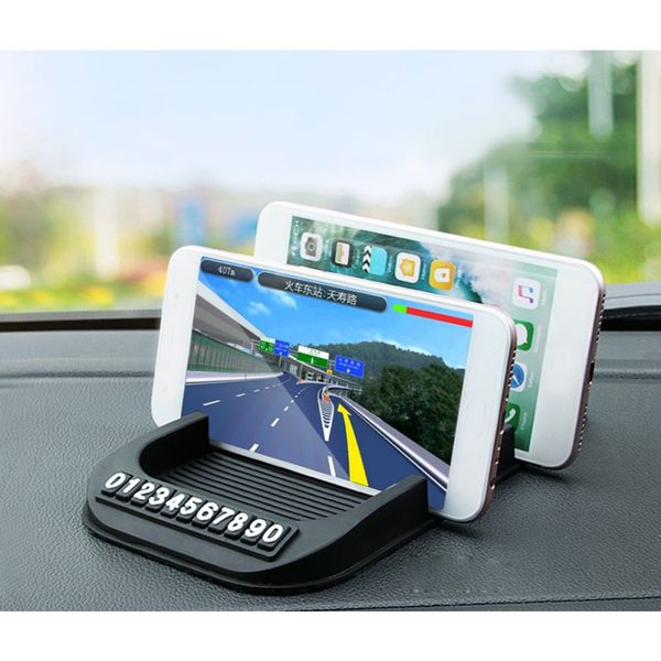 creative compact design car dual card multi-functional mat with parking card function mobile navigation bracket
creative compact design car dual card multi-functional mat with parking card function mobile navigation bracket